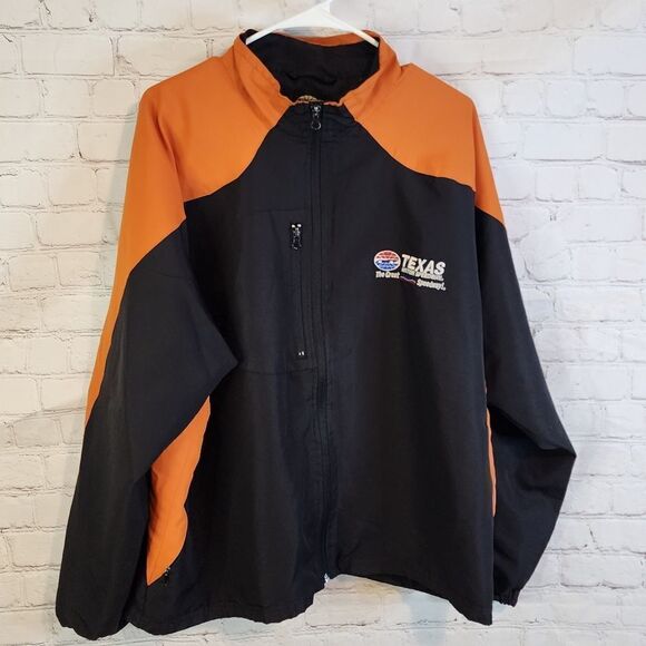 Men's Texas Motor Speedway zip-up jacket, size Medium - Picture 1 of 4